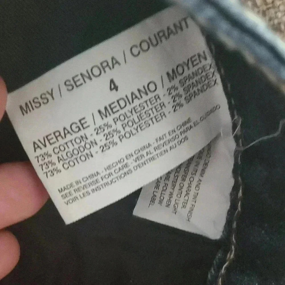 Nine West - Date Night Fit Boot Cut Jeans with Thick Stitching - Picture 5 of 5